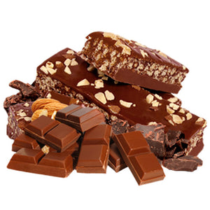 BARRA DE CHOCOLATE Y ALMENDRAS