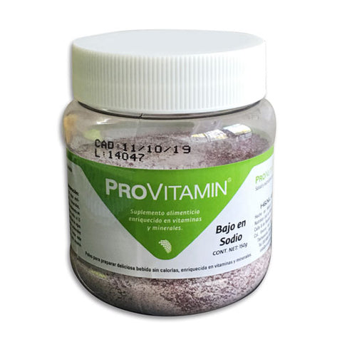 PROVITAMIN BAJO EN SODIO MANZANA