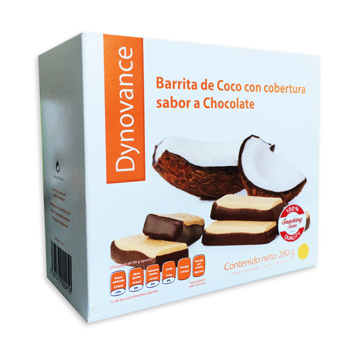BARRITAS  DYNOVANCE DE COCO CON CHOCOLATE