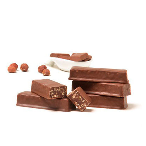 BARRITAS CRUJIENTES PROTEIFINE DE CHOCOLATE CON AVELLANA