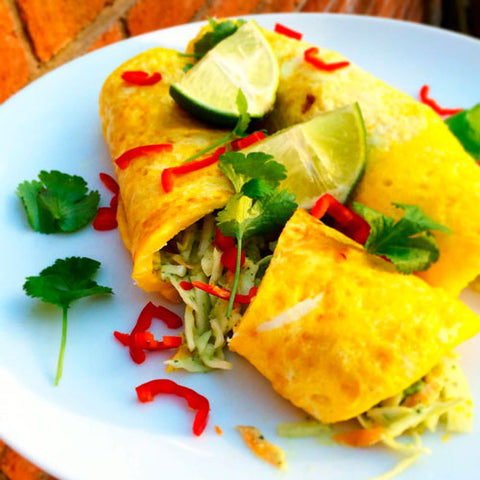OMELETTE A LA MEXICANA EN POLVO